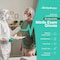Fifthpulse Disposable Gloves, 3 mil Palm, Nitrile, L, 150 PK, Pastel Green FMN100551 - alternate 5
